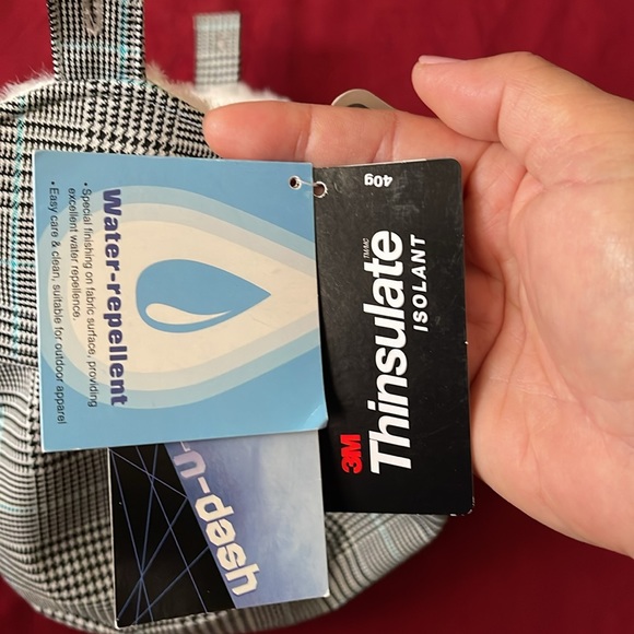 NWT San Diego Hat Company OS Gray/Black/Blue Plaid Trapper Hat - Picture 15 of 16